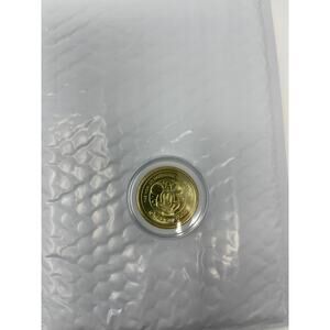 DISNEY 50th Anniversary Gold Medallion Coin Figment